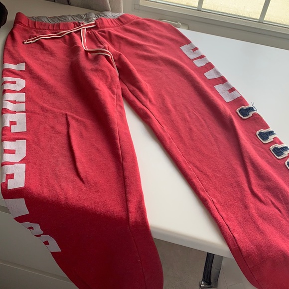 Love pink sweatpants - Picture 1 of 1